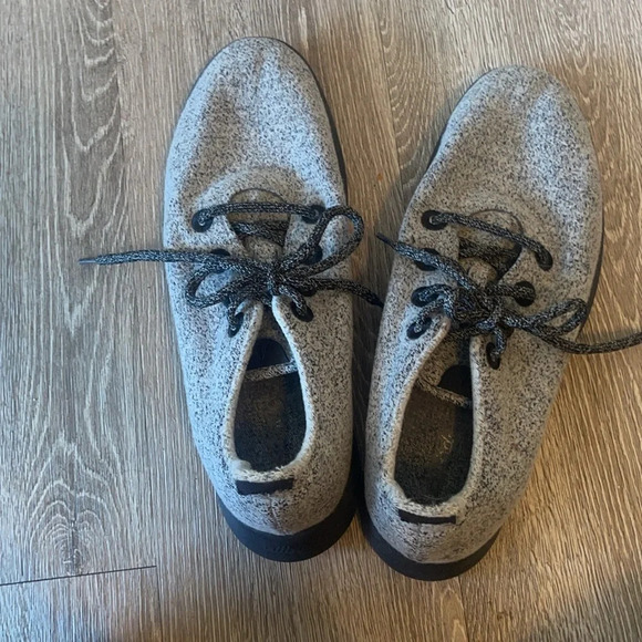 ALLBIRDS WOOL RUNNERS 0119 in light of gray with gray sole men’s sizes 12 - Picture 6 of 11